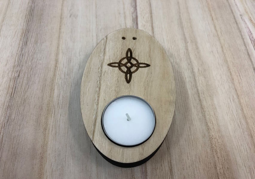 Quemador palo santo nudo de brujas